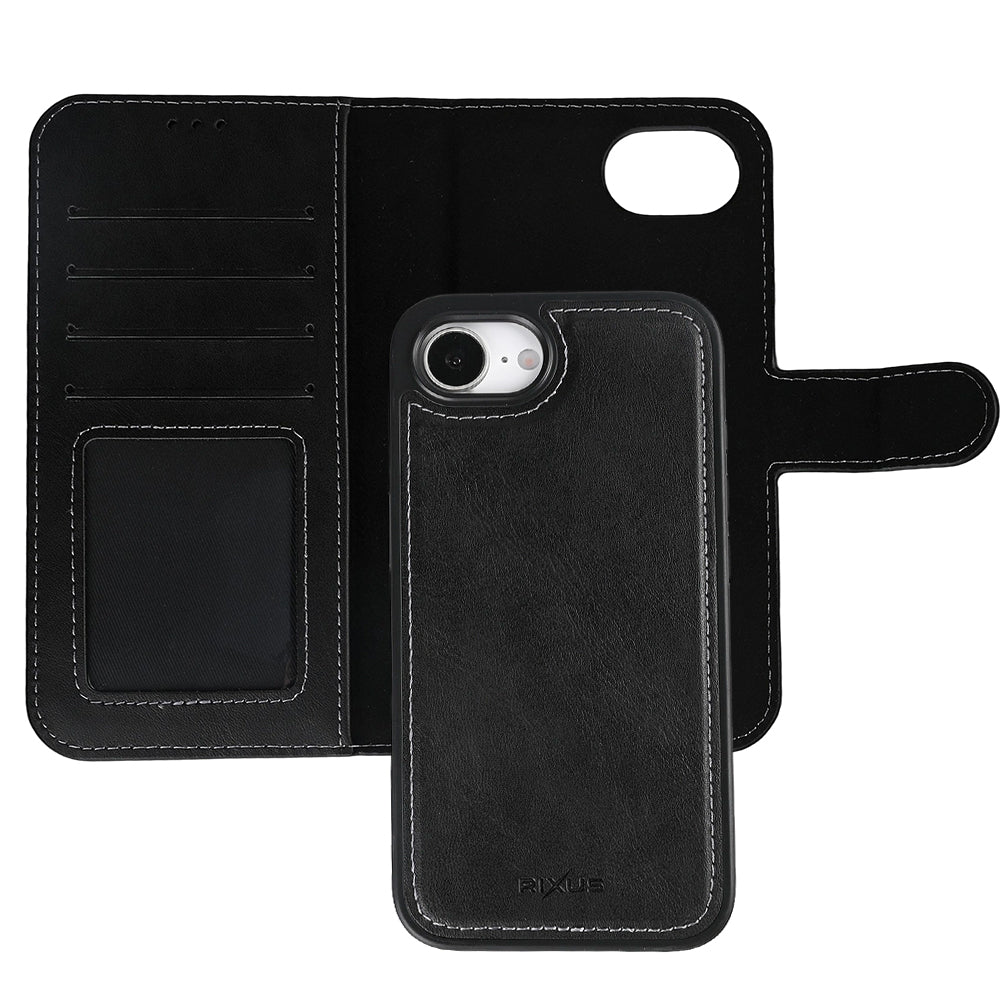 Rixus Duo Magnetic Detachable Wallet For iPhone For iPhone 16e