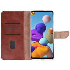 Rixus Bookcase für Samsung Galaxy A21s A217F