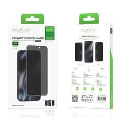 Rixus Privacy Full Curved Edge Displayschutzfolie aus gehärtetem Glas für iPhone 7, 8