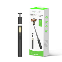 Rixus RXSF31 Integrierter Selfie-Stick mit LED-Leuchten