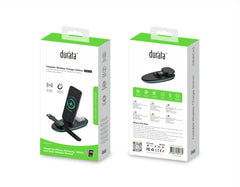 Rixus RXWC43 3-in-1 faltbare kabellose Ladestation