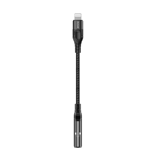 Rixus RXMU36L Lightning auf Audio Adapter Buchse 10cm