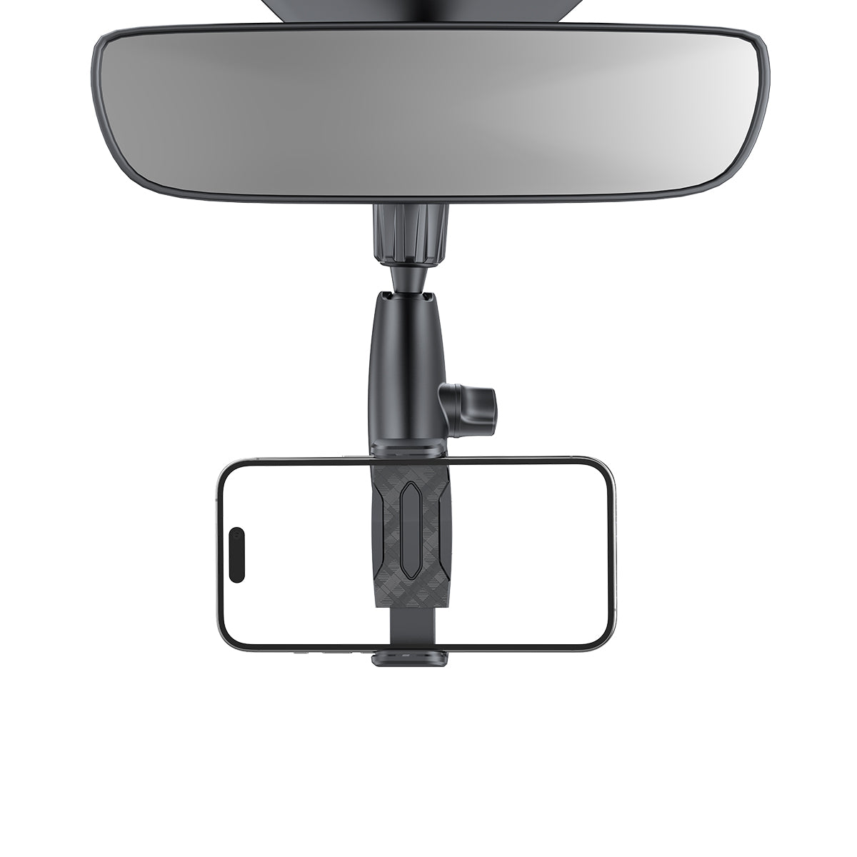 Rixus RXHW65 360° Rear View Mirror Phone Holder Mount