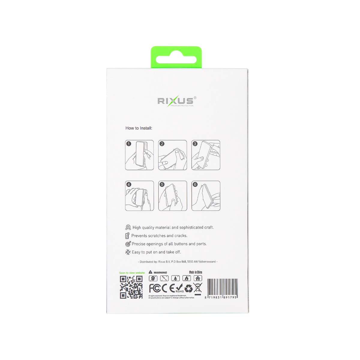 Rixus For iPhone 15 Plus Classic 02 Case With MagSafe