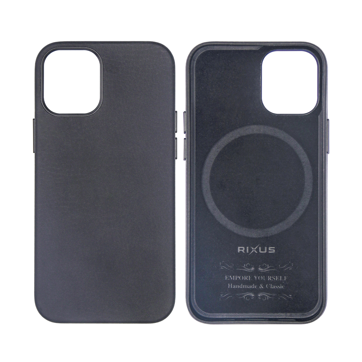 Rixus For iPhone 15 Plus Classic 02 Case With MagSafe