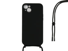 Rixus For iPhone 14 TPU Necklace Cord Cover