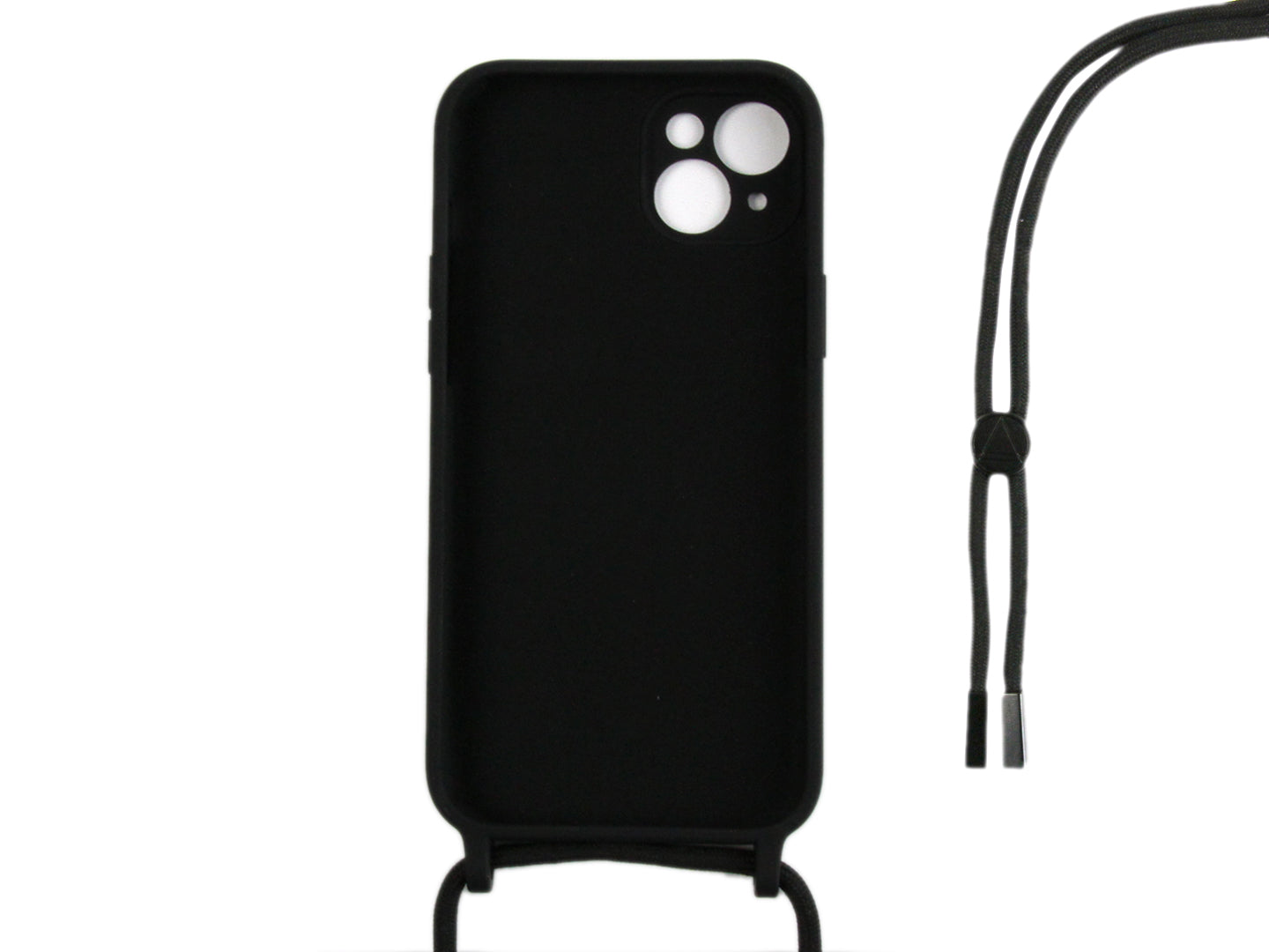Rixus For iPhone 14 TPU Necklace Cord Cover