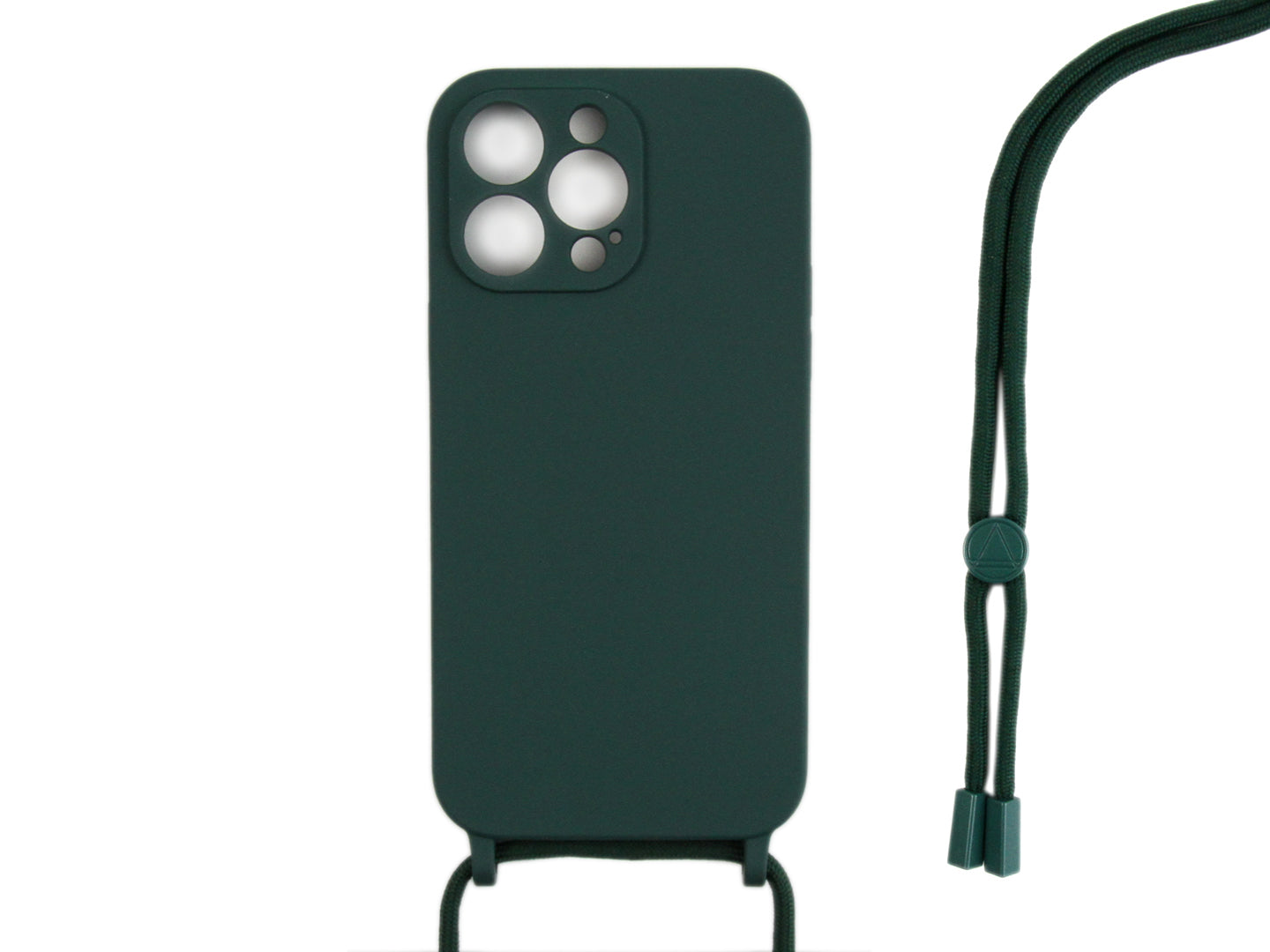 Rixus For iPhone 14 Pro Max TPU Necklace Cord Cover