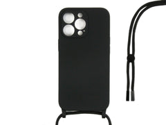 Rixus For iPhone 14 Pro Max TPU Necklace Cord Cover