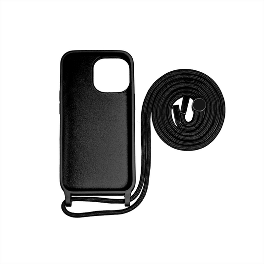 Rixus For iPhone 14 Pro Max TPU Necklace Cord Cover