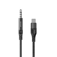 Rixus RXMU35C AUX-auf-USB-C geflochtenes Audiokabel 120 CM