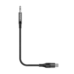 Rixus RXMU35C AUX-auf-USB-C geflochtenes Audiokabel 120 CM