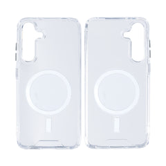Rixus für Samsung Galaxy S24 Plus 5G S926B Crystal Anti-Schock TPU mit MagSafe