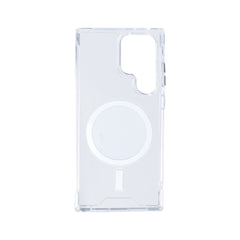 Rixus für Samsung Galaxy S24 Ultra 5G S928B Crystal Anti-Schock TPU mit MagSafe