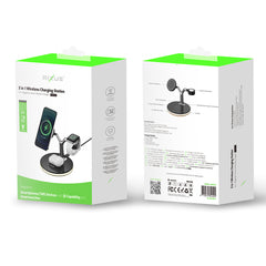 Rixus RXWC40 3-in-1 kabellose Ladestation für iPhone 12 Familie