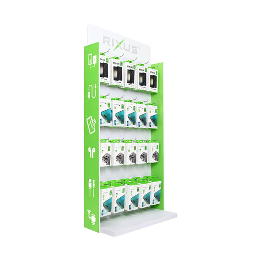 Rixus RXDP02 Single Sided Modular Display Stand (Self-Assembly