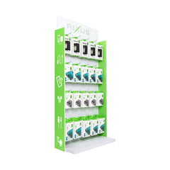 Rixus RXDP02 einseitiges modulares Display-Stativ (Selbstmontage)