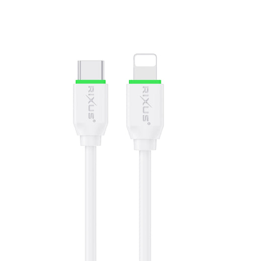 Rixus RX2022S Fast Cable Serie For Type-C to Lightning(Counter Display