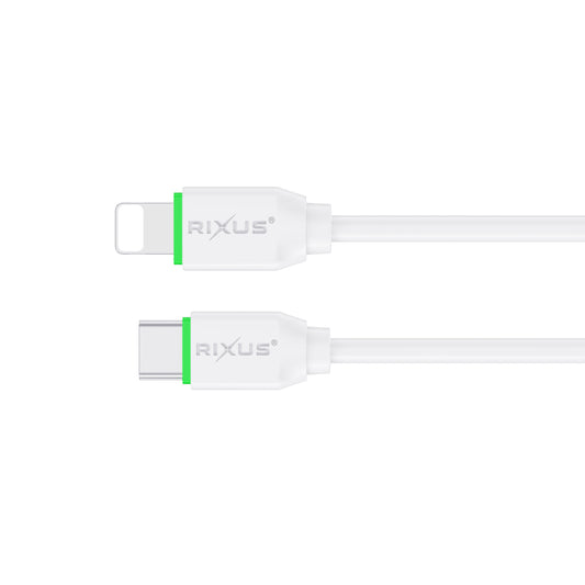 Rixus RX2022S Fast Cable Serie For Type-C to Lightning(Counter Display