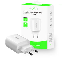 Rixus RX209 adaptives USB-C Schnellladegerät