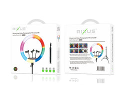 Rixus RXLG32 Selfie-Ringlicht und Halterung