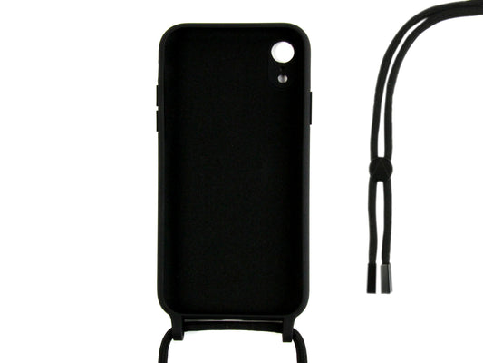 Rixus For iPhone XR TPU Necklace Cord Cover