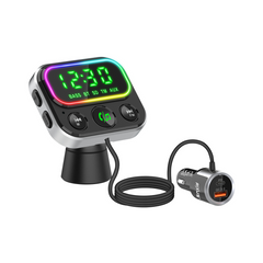 Rixus RXBT55 2-in-1 Bluetooth FM Transmitter und Kfz-Adapter