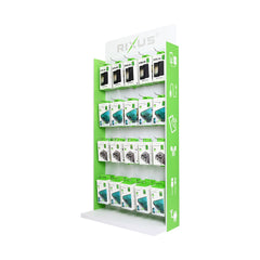 Rixus RXDP02 einseitiges modulares Display-Stativ (Selbstmontage)