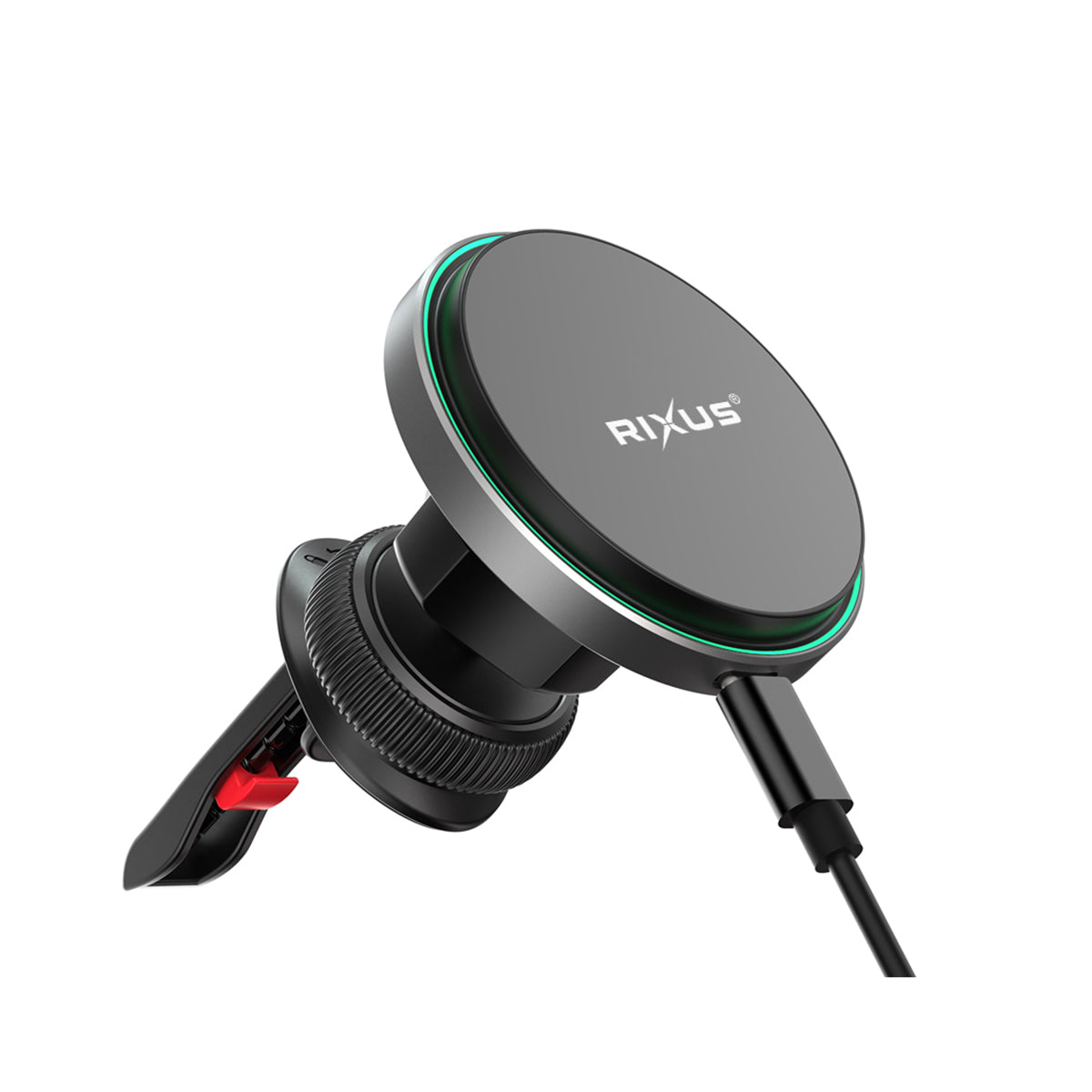 Rixus RXWC12 MagSafe-kompatible Lüftungsschlitzhalterung zum Aufladen