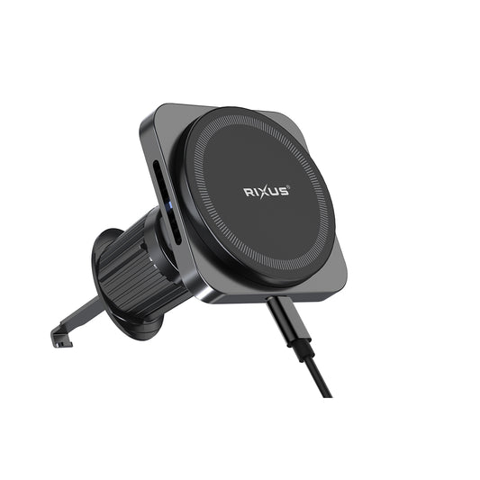 Rixus RXWC20 Wireless Car Charger for Magsafe Car Mount