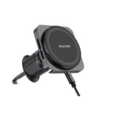 Rixus RXWC20 Kabelloses Auto-Ladegerät für Magsafe Kfz-Halterung