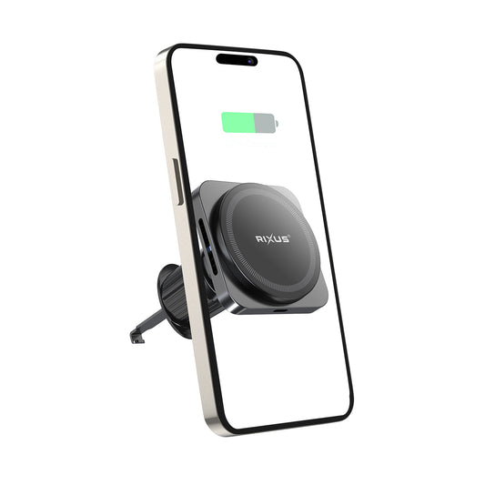 Rixus RXWC20 Wireless Car Charger for Magsafe Car Mount