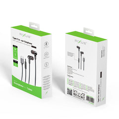 Rixus RXHD27C Stereo In-Ear Typ-C kabelgebundener Kopfhörer