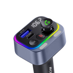 Rixus RXBT21 Auto FM Bluetooth Transmitter