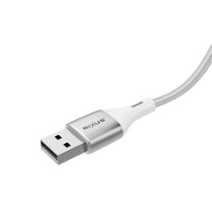 Rixus RXUC29AC Geflochtenes USB-A auf USB-C Kabel mit LED-Anzeige