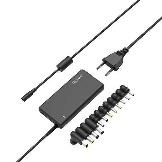 Rixus RXLC09 Universal Ac Laptop Charger Power Adapter Replacement