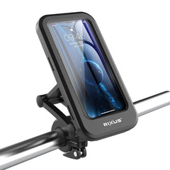 Rixus RXHM52 Wasserdichte Fahrrad-Handyhalterung 360° drehbar