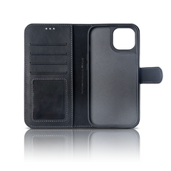 Rixus For iPhone 14 Pro Duo Magnetic Detachable Wallet