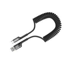 Rixus RXUC17AC aufrollbares Federkabel USB-A auf Typ-C