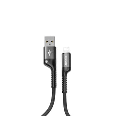Rixus RXUC17AL Ausziehbares Spiralkabel USB-A auf Lightning
