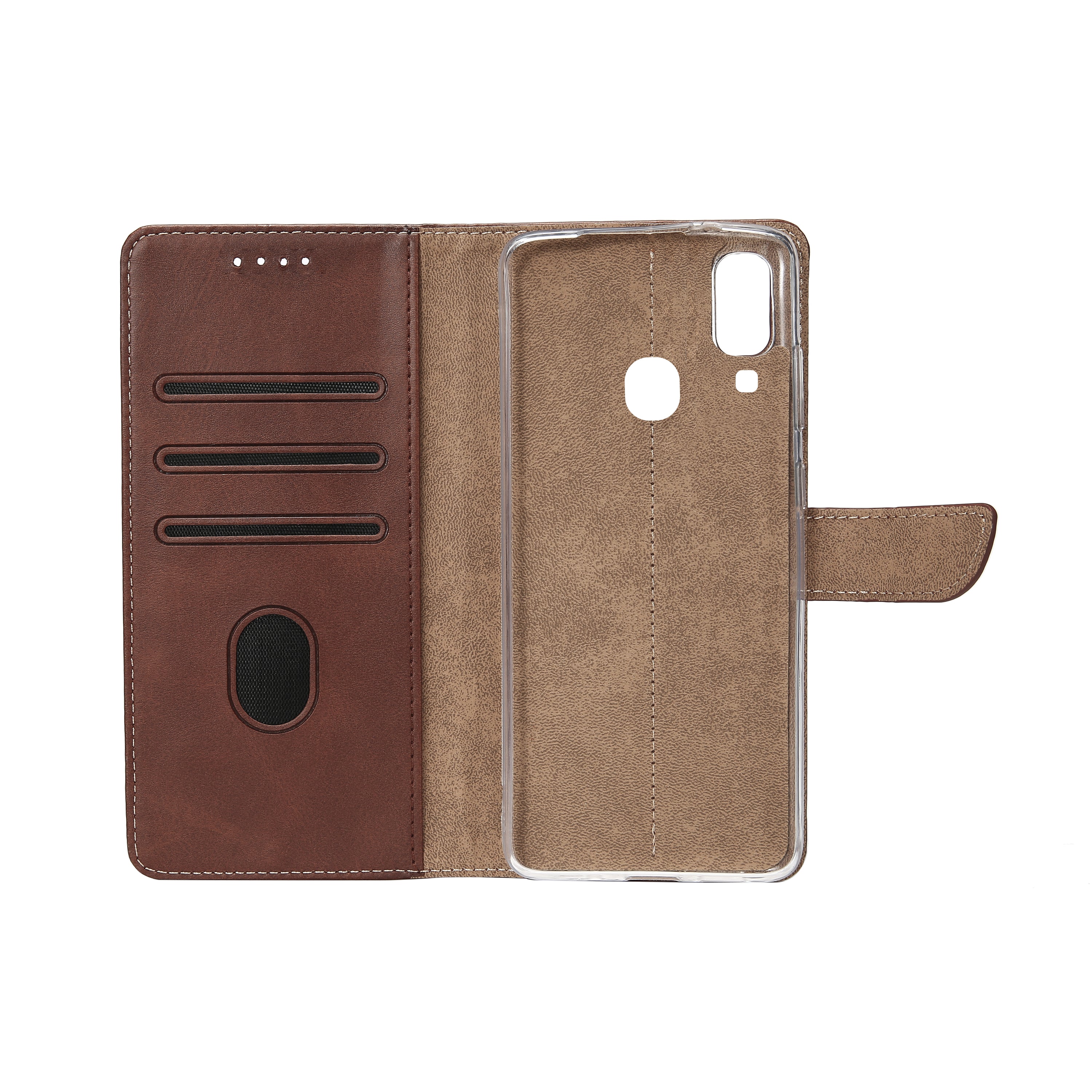 Rixus Bookcase For Samsung Galaxy A20e A202F