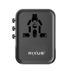 Rixus RX3425 Weltreiseadapter 25 Watt mit 3 USB-Anschlüssen