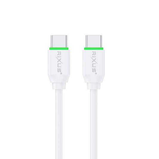 Rixus RXUC13C Fast Charging Cable USB-C To USB-C