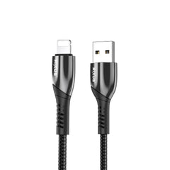 Rixus RXUC37AL Ladekabel USB-A auf Lightning Nylon