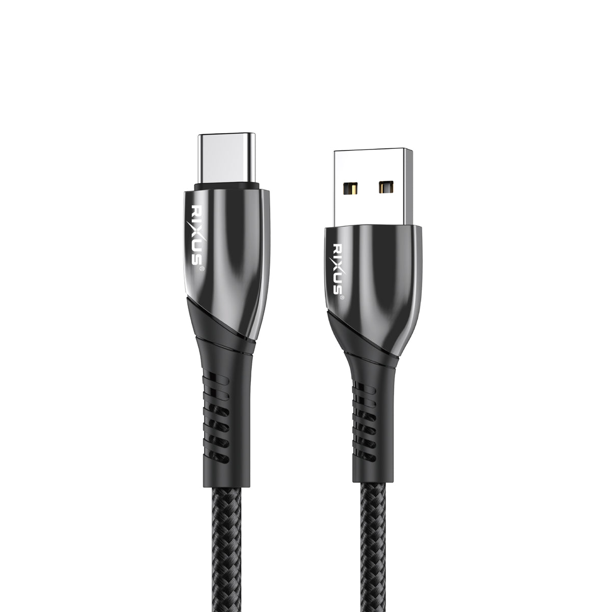Rixus RXUC39AC Ladekabel USB-A auf USB-C geflochtenes Nylon