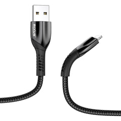 Rixus RXUC39AL Ladekabel USB-A auf Lightning Nylon