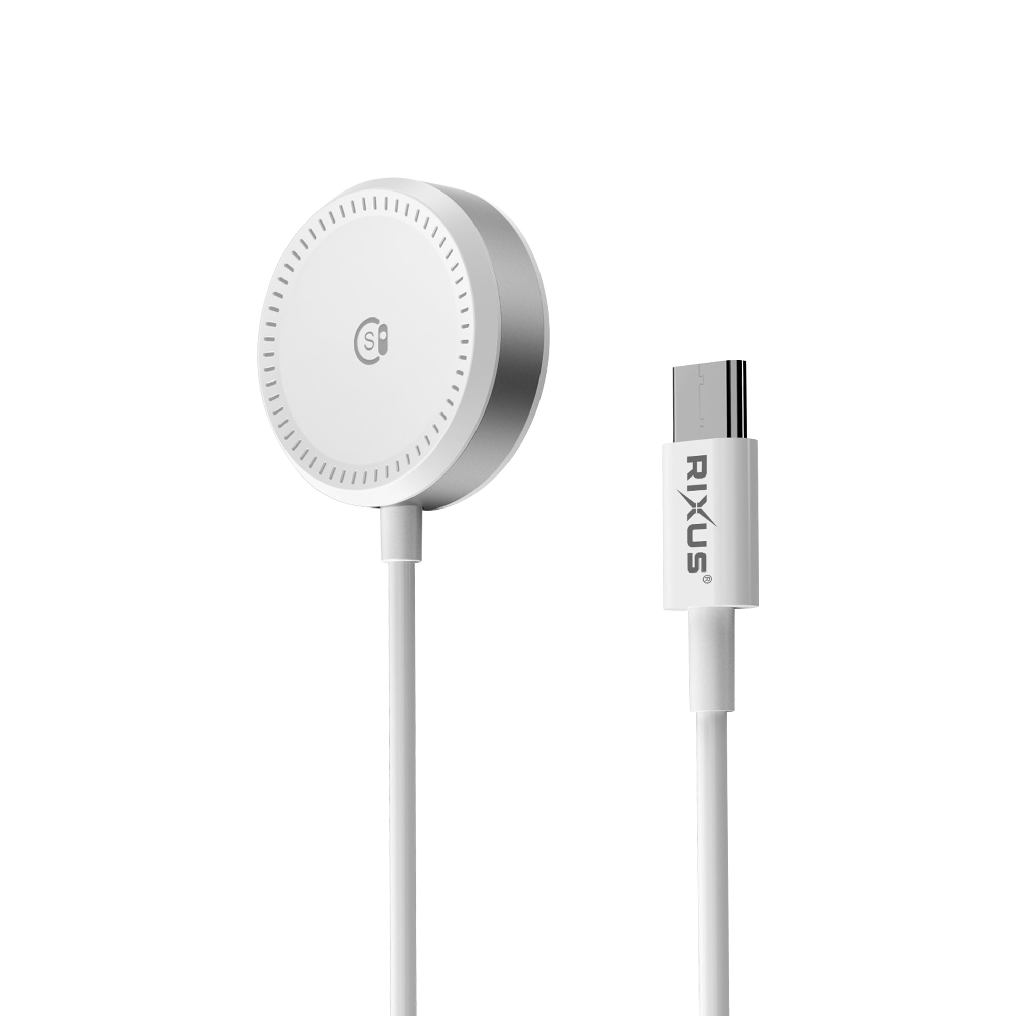 Rixus RXWC05 USB-C Charger For Apple Watch And Samsung Galaxy Watch