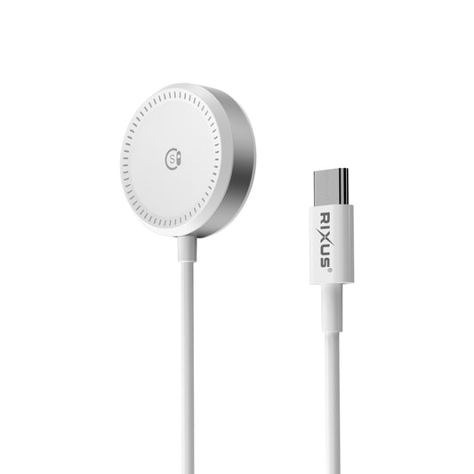 Rixus RXWC05 USB-C Charger For Apple Watch And Samsung Galaxy Watch