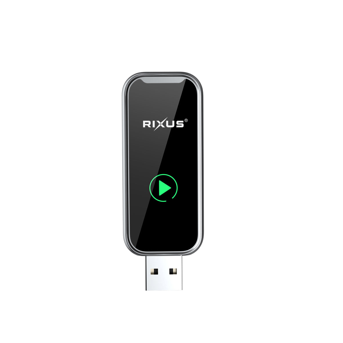 Rixus RXCP03 Kabelloser CarPlay-Dongle, Metallic