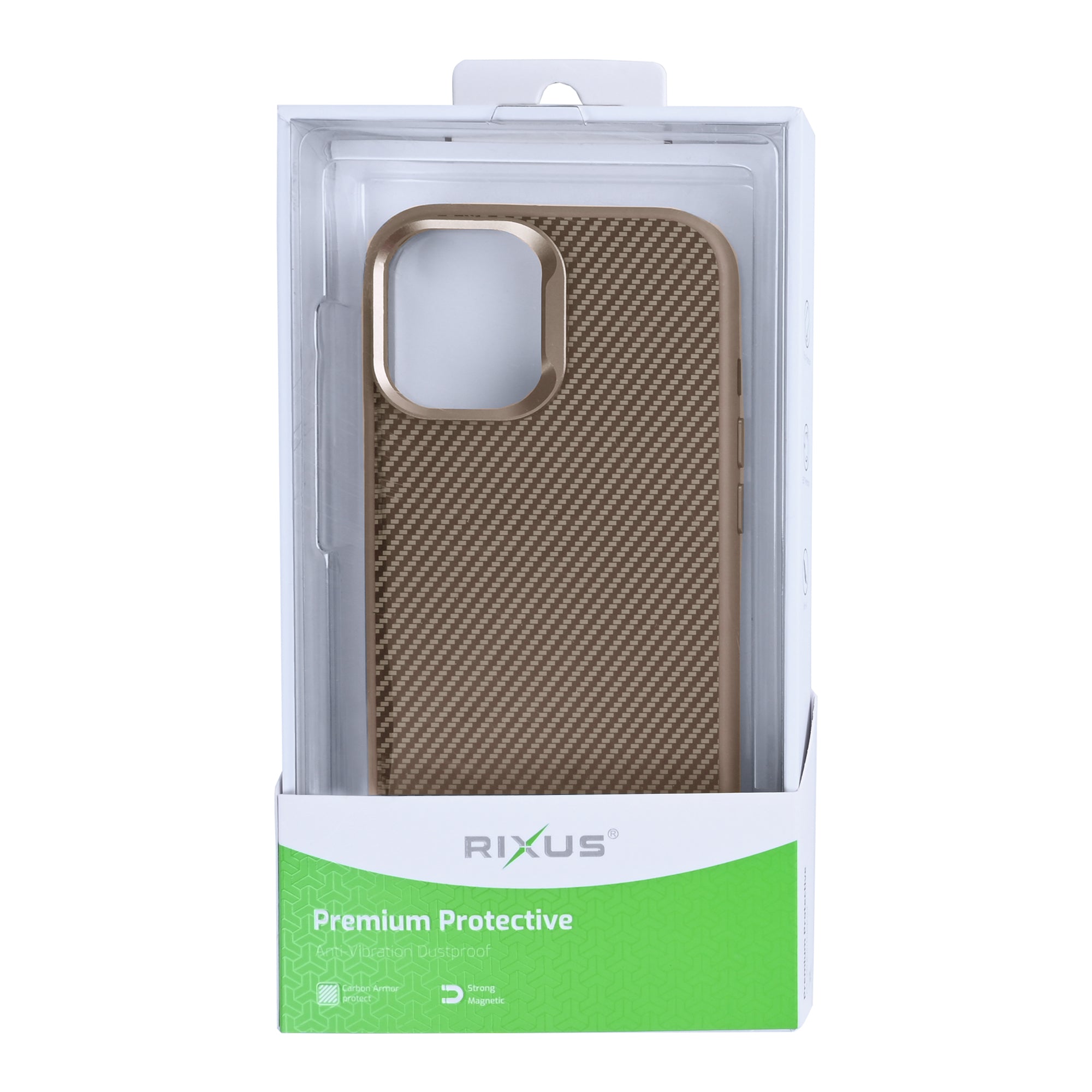 Rixus Mag Carbon With MagSafe For iPhone 17